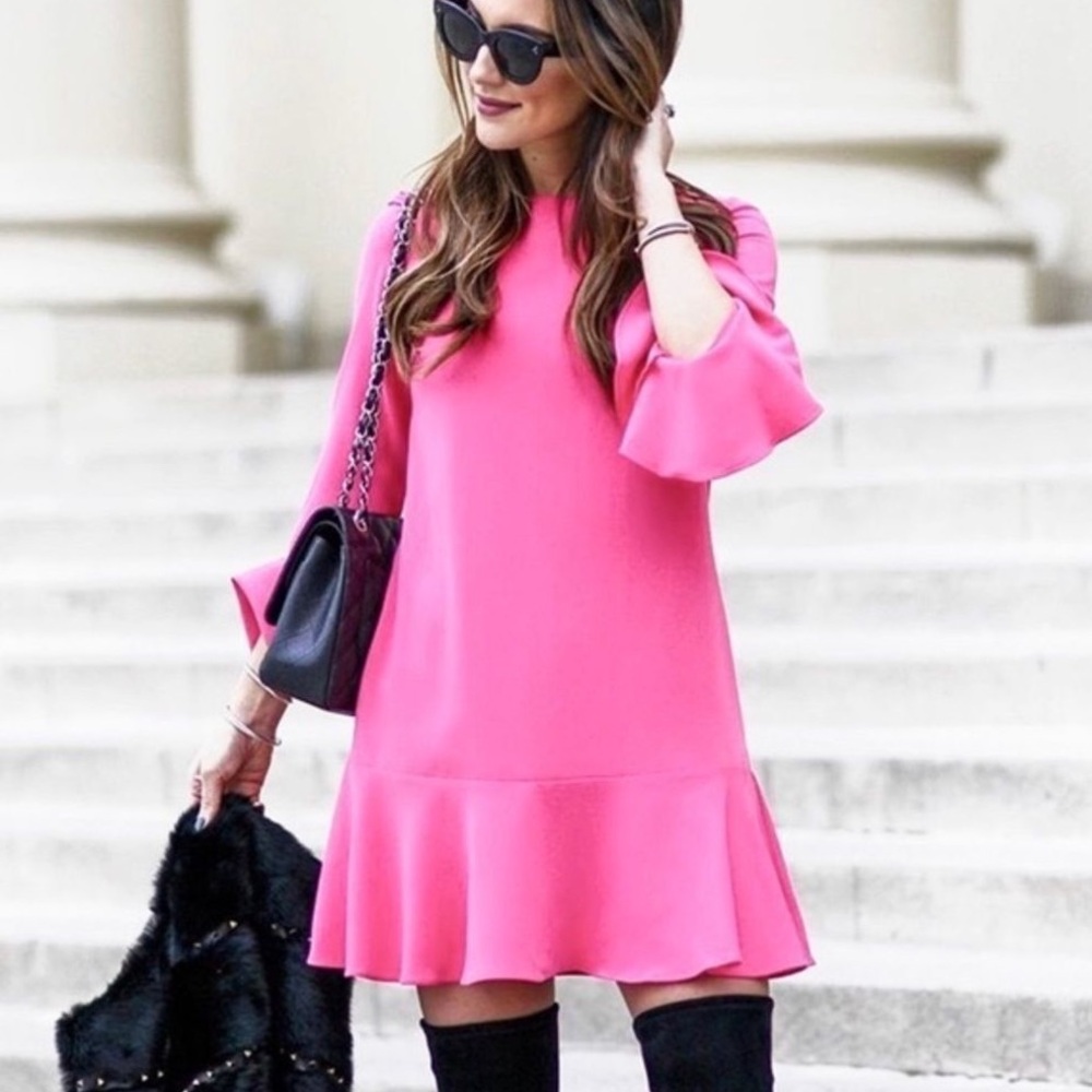 NWT Anthropologie HD in Paris Bell Sleeve Dress